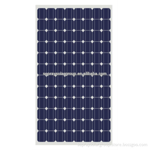 high efficency widely used Mono panel 250W